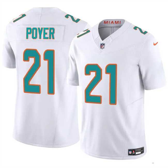 Men & Women & Youth Miami Dolphins #21 Jordan Poyer White 2024 F.U.S.E Vapor Limited Stitched Jersey,We sell and wholesale Men & Women & Youth Miami Dolphins #21 Jordan Poyer White 2024 F.U.S.E Vapor Limited Stitched Jersey on line form chian!